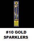 #10 Gold Sparkler