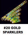 #20 Gold Sparkler